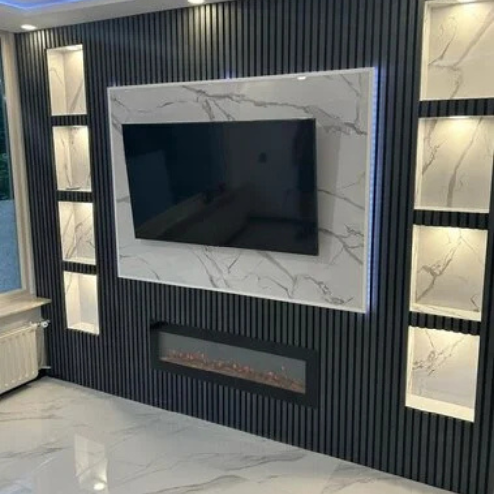 Aku Wandpaneel Black