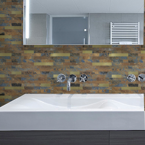 Mosaico Brunastro 5 Stuks
