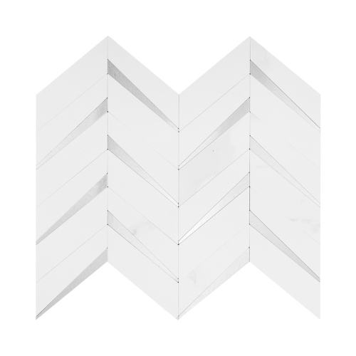 Mosaico Marmo Bianco 5 Stuks