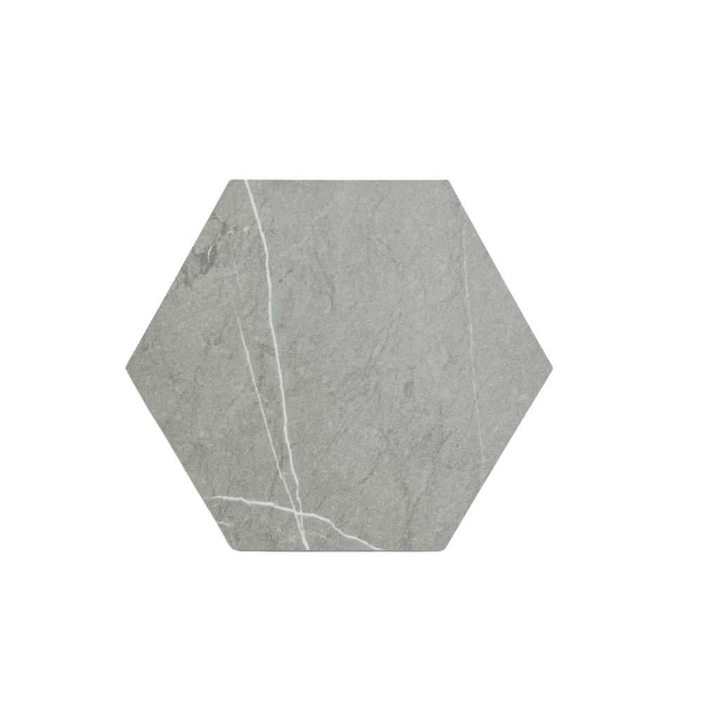 XL Hexagon Light Grey 1m2