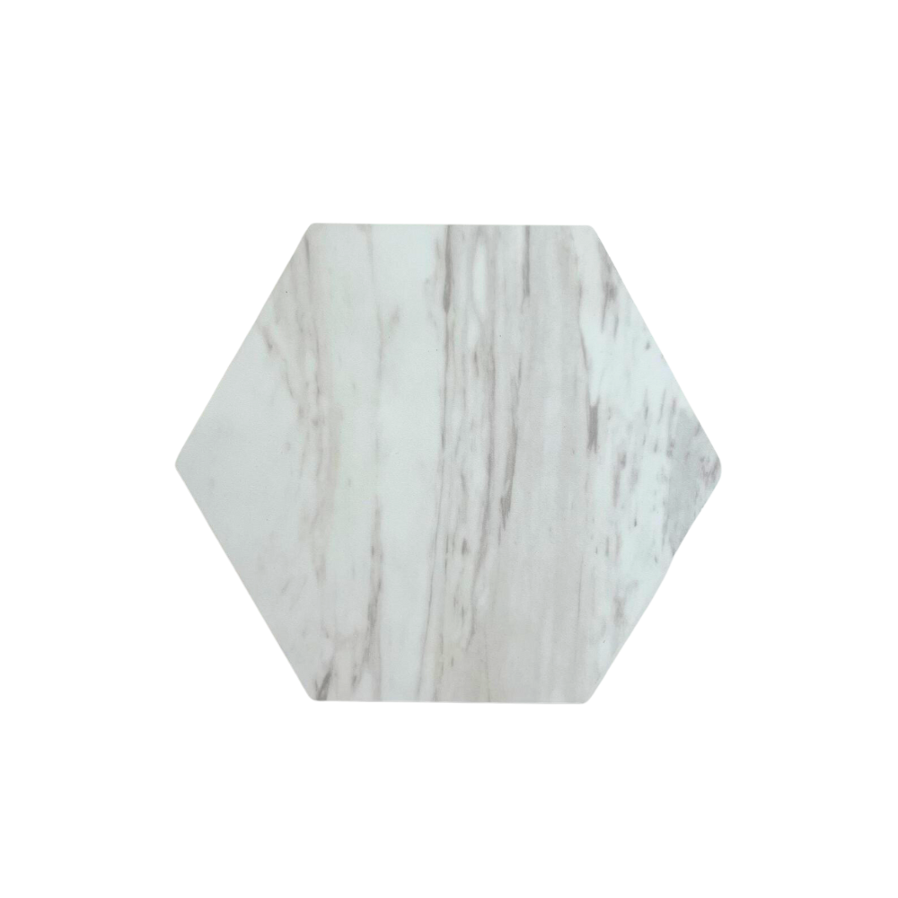 XL Hexagon Stone White 1m2