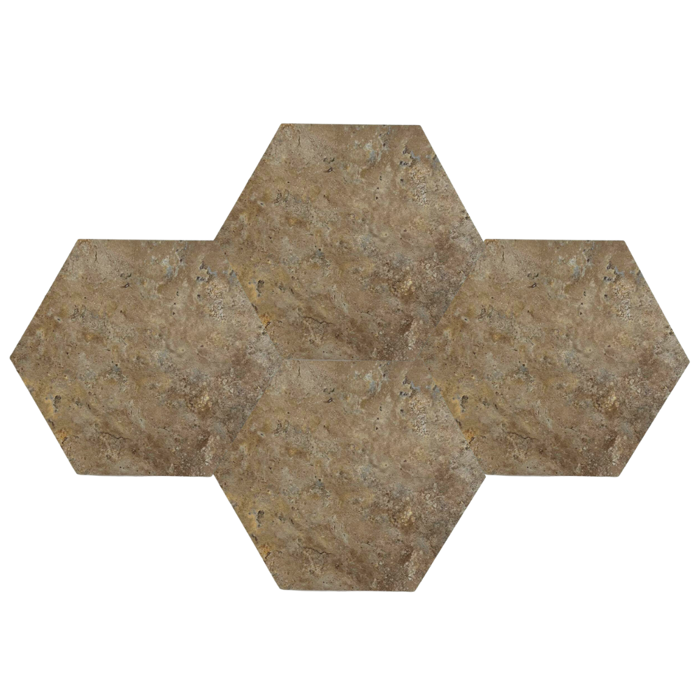 XL Hexagon Slate Brown PRE ORDER