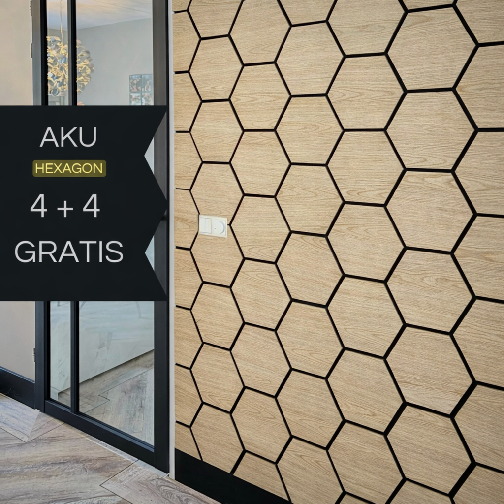 Aku Hexagon Weißeiche